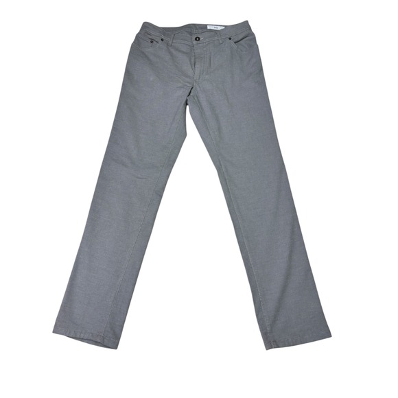 Brax Feel Good Cooper Men's Gray Pants US 38/32 Stretch Straight Leg - Picture 1 of 16